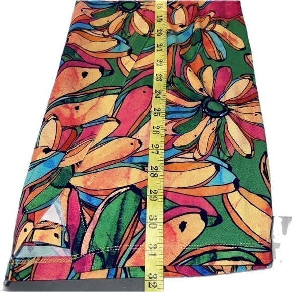 NWT Farm Rio Getaway Faux Wrap Midi Tropical Banana Print Skirt S - Picture 9 of 14